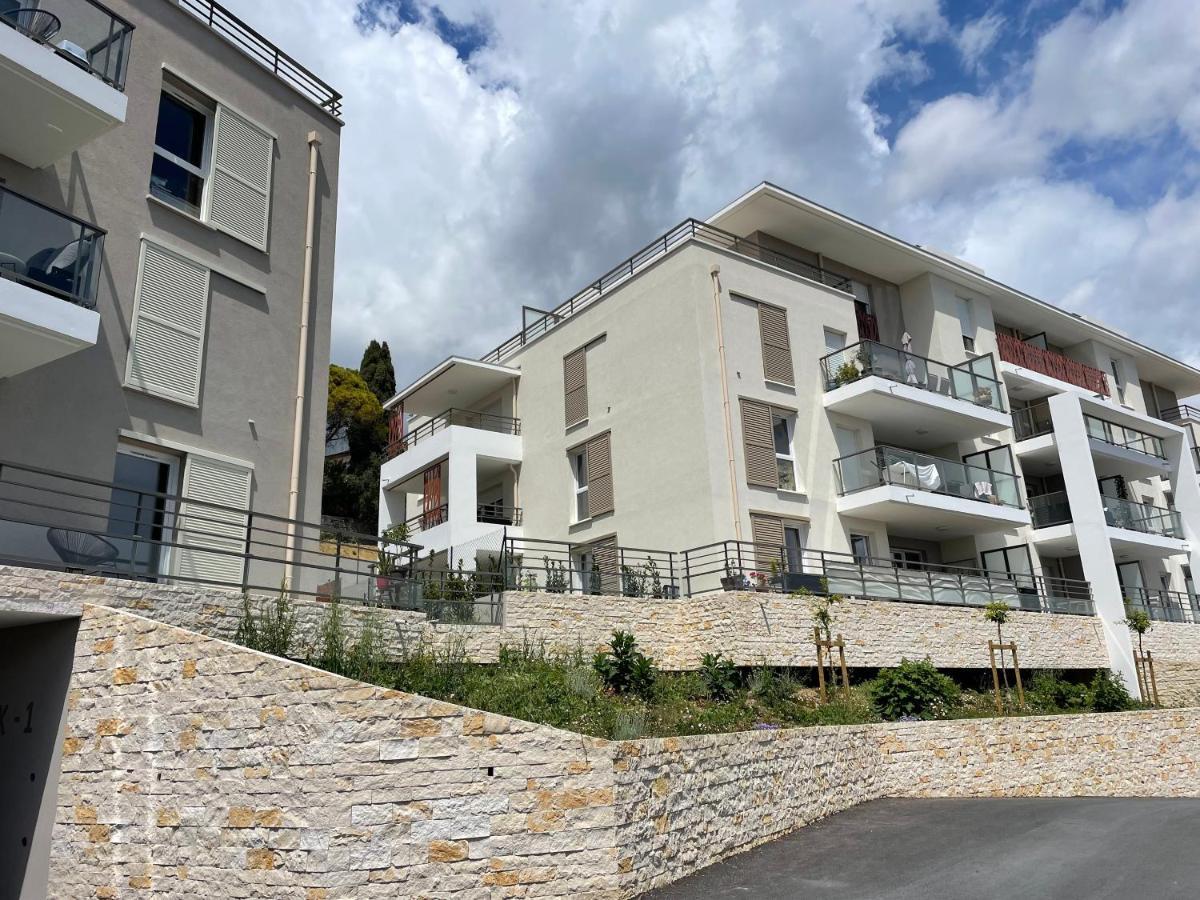 L'Ecrin Des Oliviers Apartment Grasse Bagian luar foto